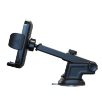 Support de téléphone de voiture universel, flexible à 360 degrés, pour tableau de bord, pare-brise, GPS, bureau, table, support de téléphone portable