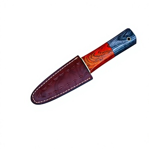 Cuchillo Ullu Multifuncional, Cortador de Pizza, Cuchillo para Picar, en Venta, Acero de Damasco, Hecho a Mano - Product Image 3