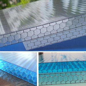 Plaque de polycarbonate alvéolaire multicouche anti-UV en polycarbonate PC de 8 mm, 10 mm, 16 mm pour toiture - Product Image 5