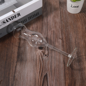 المرأة شكل الجسم ، مثير سيدة عارية شرب كوب زجاجي - Product Image 3