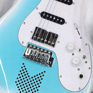 Guitare électrique intelligente GALYDA pour débutants, construction en bois avec micros S-S-H, effets sonores intégrés - Product Image 3