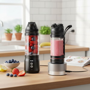 Mixeur personnel magnétique portable rechargeable par USB avec 6 lames ultra-affûtées pour les smoothies et les milkshakes - Product Image 3