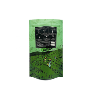 Bolsa desechable Biodegradable, Bolsa de papel Kraft blanco, bolsas de comida PLA, logotipo personalizado - Product Image 5