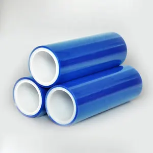 Static Protective Film WB1087 Anti Scratch Self Adhesive Pe Blue Household Products Transparent Aluminum Blow Molding Soft