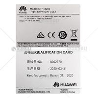 Module redresseur de système d'alimentation CC HW 200A 48V ETP48200-C5E1 R4850g2 Entrée CA 220/380V 9600W