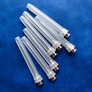 पुनः प्रयोज्य स्टेनलेस स्टील पशु पशु चिकित्सा सिरिंज सुई 14 जी-27 ग्राम पीतल निकल निदान और इंजेक्शन के लिए प्लास्टिक कैप के साथ - Product Image 6