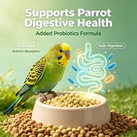 Nourriture pour oiseaux, granulés nutritifs pour perroquets, alimentation riche en énergie et faible en matières grasses pour les canaris, les cockatoos, les conures solaires |   Personnalisable, disponible en OEM