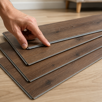 Großhandel Moderne SPC-Bodenbeläge Wasserdichte Vinyl-Planken Click-Lock Starrer Kern Luxus-Vinyl 5 Jahre Garantie Wohn- und Gewerbebereich