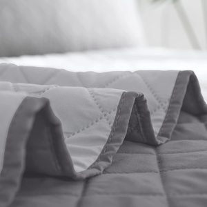 <span class=keywords><strong>Copriletto</strong></span> con motivo quadrato in stile moderno, <span class=keywords><strong>copriletto</strong></span> <span class=keywords><strong>blu</strong></span> morbido, 3 pezzi per tutte le stagioni, per letto matrimoniale - Product Image 5