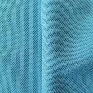 100% Polyester Pique Sợi Ngang Lưới Vải Đồng Bằng Nhuộm Dệt Kim 150D Sợi Đếm Nhanh Chóng Khô Cho Giày Thể Thao Chàng Trai Cô Gái Túi Hàng May Mặc - Product Image 3