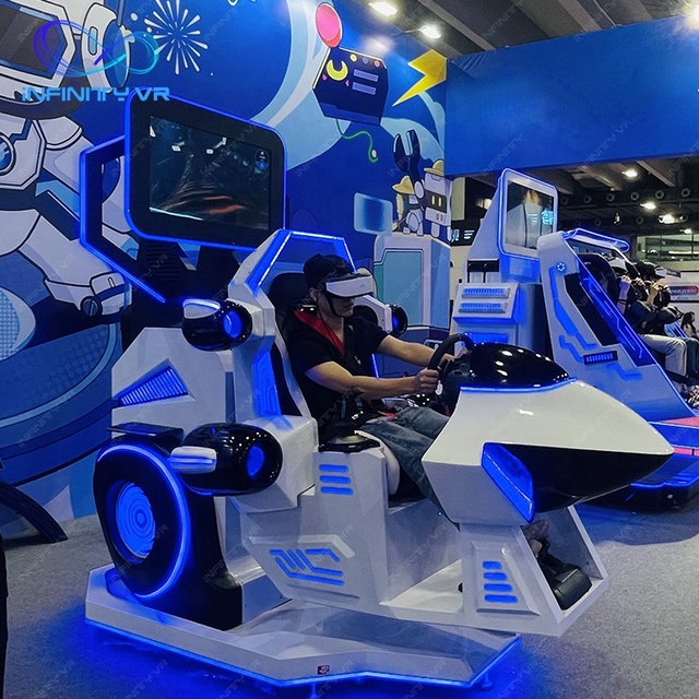 Earn Money CE Latest Design 9D Virtual Reality Smart Car VR Rider Racing Driving Race Simulator