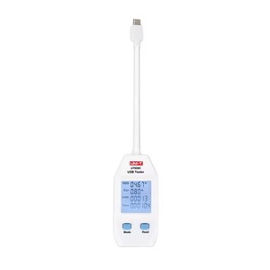 UNI-T UT658C/UT658LOAD เครื่องทดสอบ USB เครื่องวัดความจุ USB โทรศัพท์คอมพิวเตอร์ชาร์จแรงดันไฟฟ้ากระแสไฟฟ้าเครื่องวัดพลังงานจอแอลซีดีแบ็คไลท์ประเภท - Product Image 2