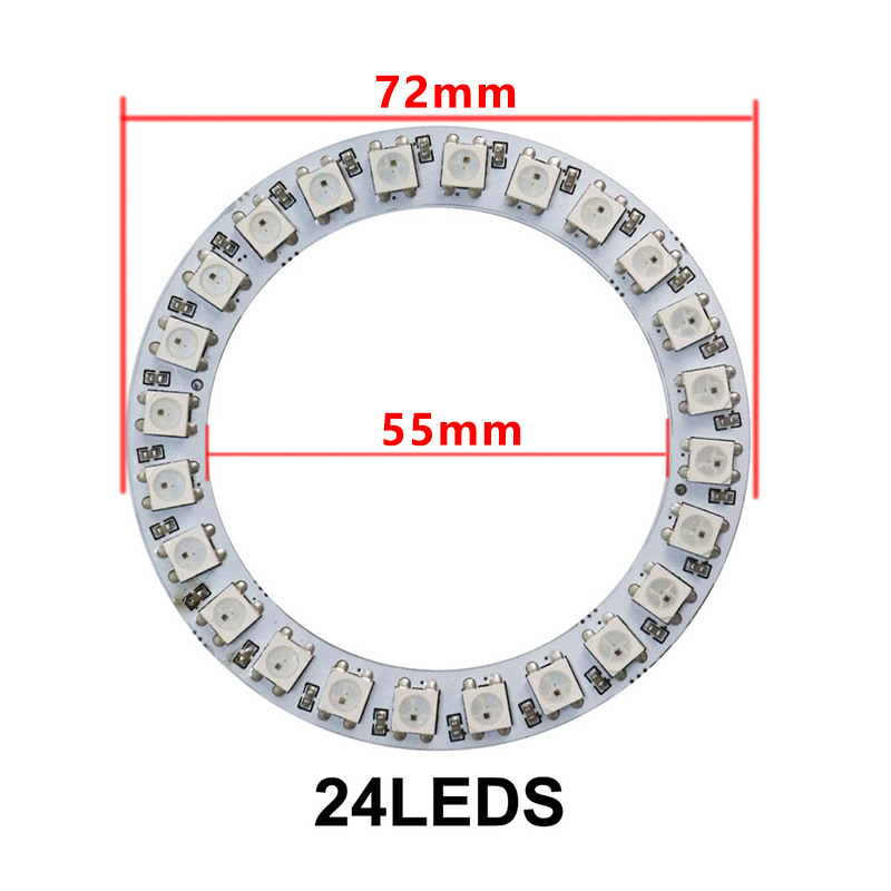 24 LEDs-Blanc