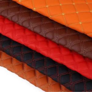 Tela de cuero sintético de PVC transpirable resistente a los arañazos para fundas de <span class=keywords><strong>asiento</strong></span> de <span class=keywords><strong>coche</strong></span> para niñas - Product Image 3