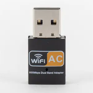 Ac600 כפול הלהקה rtl8811au 5gHz 600mbps USB כרטיס רשת אלחוטי אלחוטי מתאם wifi עבור שולחן עבודה