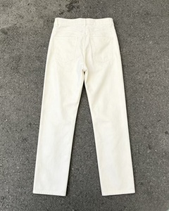Straight Leg Cotton Denim Jeans Men High Waist Regular Fit Solid Color Casual Style Spring Wear - Product Image 2