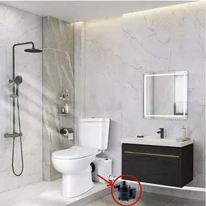 420W Shower Pro Mini Compact Bath Drain Sewage Waste Water Pump WC Sanitary Pump Toilet Macerator Pump