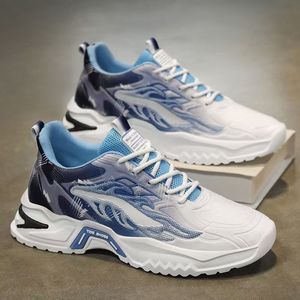 Simple Fashionable Trendy Walking Retro Sports Shoes Elastic Air Cushions Soft Breathable Design Lightweight Comfort Anti-Slip - Product Image 1