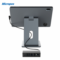 Планшет Micropos 10 дюймов на Android, 128 ГБ ОЗУ/SSD, аккумулятор 8000 мАч, портативный сканер штрихкодов для супермаркетов, аптек, POS-систем