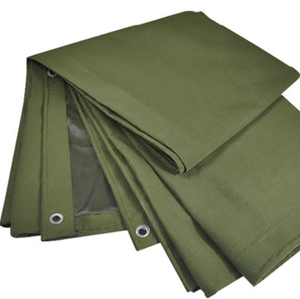Couverture de camion en tissu de coton léger robuste bâches tissées en sergé imperméable pour les auvents de matelas de sac résistant à l'eau extérieur - Product Image 1