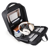 Sac à dos pour ordinateur portable de grande capacité en EVA rigide, 16 pouces, multifonction, avec serrure à code, unisexe, haut de gamme, pour les voyages d'affaires