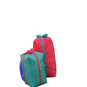 Cajas de regalo inflables de Navidad con decoración de bolas para Navidad, fiesta de vacaciones en interiores y exteriores - Product Image 5
