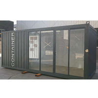 Maison de conteneur modulaire moderne, maison de conteneur de stockage, maison de conteneur avec le prix d'usine