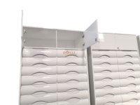 Armoire de rangement intérieure pour magasin de pharmacie Tiroir à médicaments en métal personnalisé