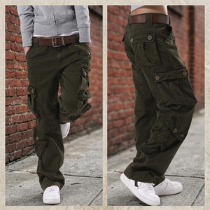 Pantalon cargo tendance pour femmes - Pantalon et pantalon de travail pour femmes - Pantalon cargo streetwear - Product Image 3