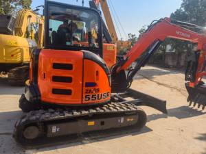Excavadora Usada Hitachi55 Usr Zx55usr-5a de Alta Calidad en Buenas Condiciones, Miniexcavadora Hitachi Zx50u Zx55 Zx60 Zx75 en Venta - Product Image 5