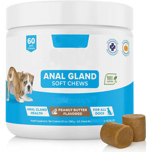 OEM يعامل مضغ لينة مع اليقطين للكلاب الإنزيمات الهاضمة البروبيوتيك الألياف ملحق للكلاب الحذاء - Product Image 1