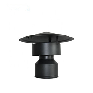 <span class=keywords><strong>Tuyau</strong></span> <span class=keywords><strong>de</strong></span> poêle à granulés 3 pouces Vent Pro Noir Simple T avec bouchon <span class=keywords><strong>de</strong></span> vidange - Product Image 5