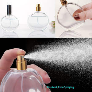 Botella <span class=keywords><strong>de</strong></span> Perfume Vacía para Mujer, 30ml 50ml 100ml, Lujosa, Reciclable, <span class=keywords><strong>con</strong></span> Pulverizador Dorado Oblongo y Estampado en Caliente, Gran Venta - Product Image 6