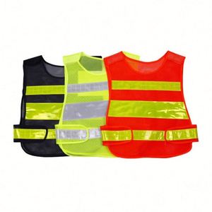 Uniforme de seguridad de alta visibilidad, chaleco reflectante, venta al por mayor, chaleco de seguridad vial, ropa de seguridad para Trabajadores viales - Product Image 3