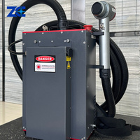 Machine de nettoyage laser à fibre pulsée 220V 2026, 100W/200W/300W, mini portable pour bois, aluminium, verre, pierre, métal
