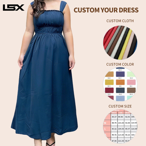 Женское летнее платье с индивидуальным логотипом, высококачественное, однотонное, без рукавов, роскошное, для вечеринок, длинное, бандажное - Product Image 2