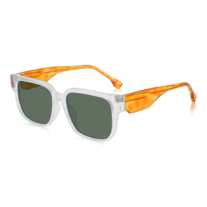 2025 nuevo diseño de fábrica, gafas de sol personalizadas, gafas de sol cuadradas de gran tamaño para mujer, gafas de sol polarizadas de acetato de estilo de vida de alta calidad - Product Image 3