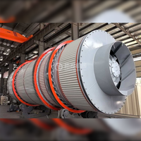 Séchoir rotatif à tambour personnalisé Totem résistant à la corrosion pour le gypse