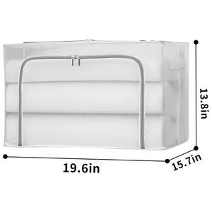 Boîte de rangement pliable en tissu, mignonne et empilable, pour vêtements, idéale pour les voyages - Product Image 5