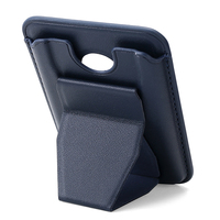 Étui portefeuille en cuir antivol coloré pour iPhone avec accessoires de sécurité pour cartes magnétiques