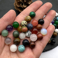 10MM tanpa lubang ukiran kristal mata harimau ramah lingkungan batu Semi mulia manik-manik longgar berbintik Aksesori Perhiasan DIY