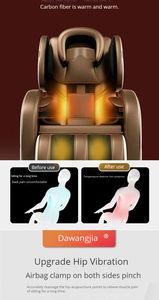 Productos de máquina de masaje para el cuidado de la salud, silla de masaje, cuerpo completo, Gravedad Cero, masajeador de cuerpo completo más popular - Product Image 4