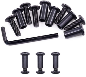 Maßgefertigte Chicago Edelstahl-Zylinderschrauben mit Flachkopf und Innensechskant, <span class=keywords><strong>OEX</strong></span>-Box-Verpackung für Möbel & Holz, Holzschrauben - Product Image 3