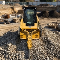 Premium CAT 246D Kompaktlader Original Japan USA Hergestellt Mini-Radlader für Bau und Bergbau