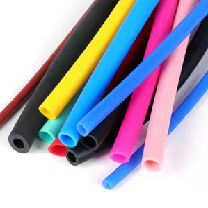 Tuyau d'air flexible en <span class=keywords><strong>PVC</strong></span> PU personnalisable, tuyau d'eau extrudé pour le transport d'air et d'eau, protège les câbles - Product Image 4