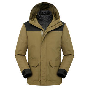 Veste Softshell Homme Personnalisée Imperméable à Capuche Zippée pour la Chasse, le Sport et les Activités de Plein Air, Style <span class=keywords><strong>Doudoune</strong></span>, Bomber et Coach - Product Image 1