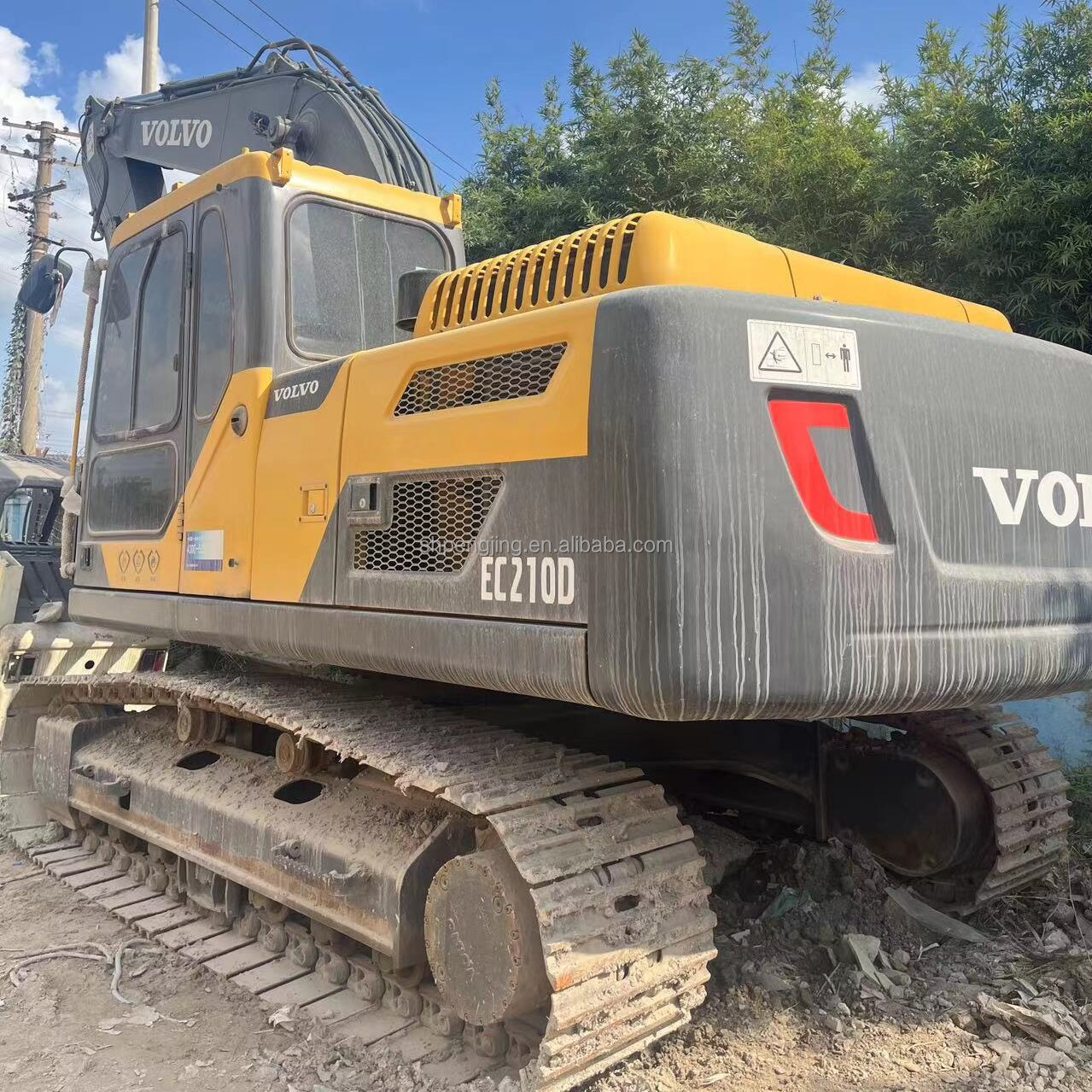 Большой гусеничный экскаватор-погрузчик Volvo EC210, 20 тонн, производство 2022, землеройные строительные землеройные машины VOLVO 210