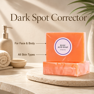 Jabón Natural <span class=keywords><strong>de</strong></span> Ácido Kójico Blanqueador e Iluminador con Aceite <span class=keywords><strong>de</strong></span> Coco y <span class=keywords><strong>Glicerina</strong></span> para Manchas Oscuras, Aclaramiento <span class=keywords><strong>de</strong></span> la Piel 140g OEM - Product Image 1