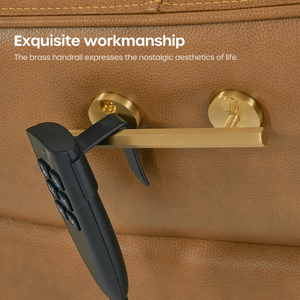 2025 sala de estar moderna de lujo multifuncional inteligente eléctrico reclinable sofá individual Silla de cuero de ocio - Product Image 5