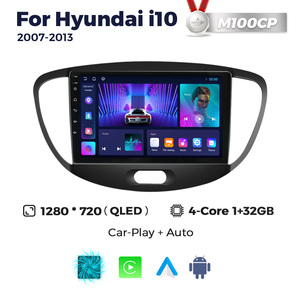 Para Automóviles Android, Sistema Multimedia con Pantalla Táctil 2K, 8+256GB, GPS, DSP, OBD2 para I10 2007-2013 - Product Image 3